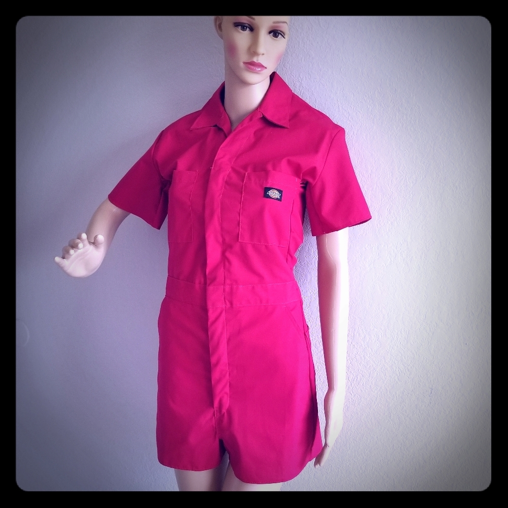 WOMEN'S DICKIES ROMPER